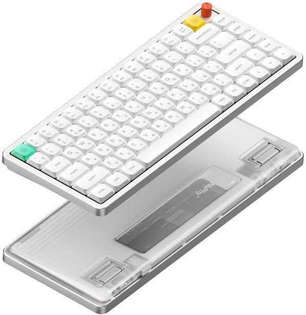 Клавиатура NuPhy Air75 V3 Nova White (Brown Nano)