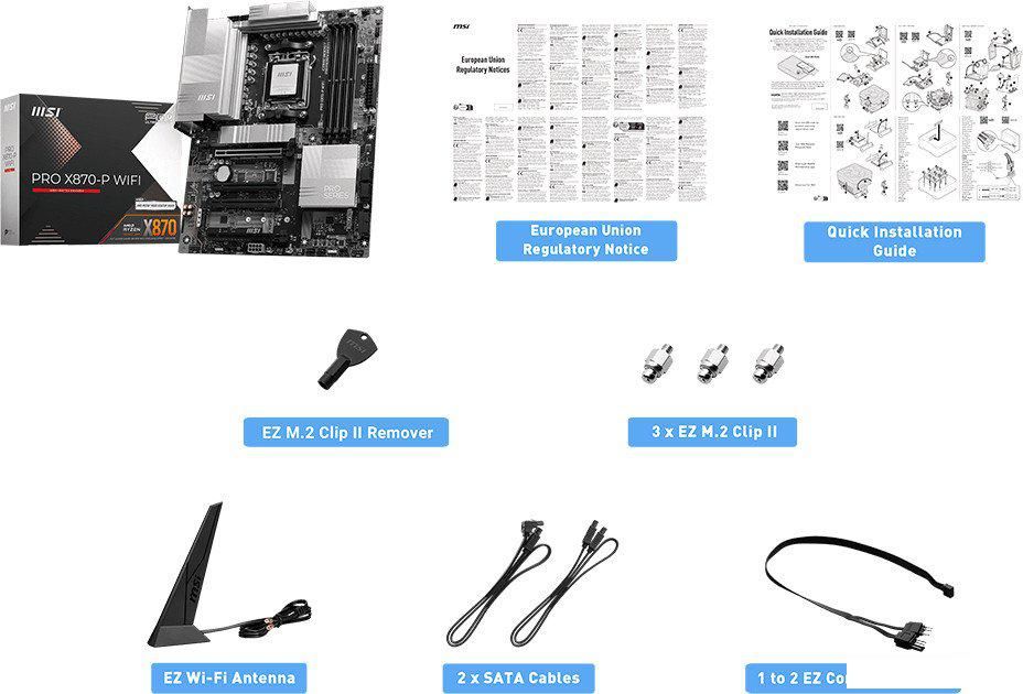 Материнская плата MSI Pro X870-P WiFi