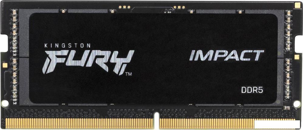 Оперативная память Kingston FURY Impact 16ГБ DDR5 SODIMM 6000 МГц KF560S38IB-16