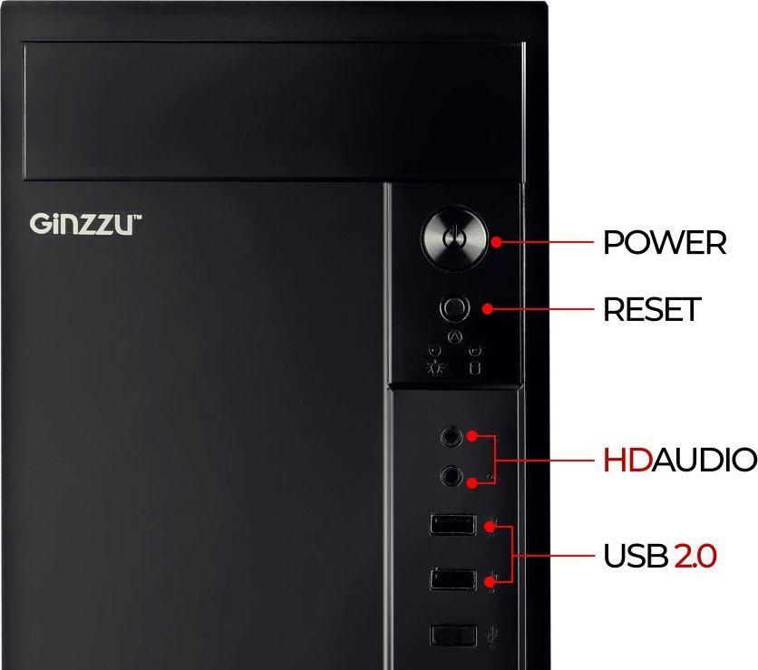 Корпус Ginzzu B410