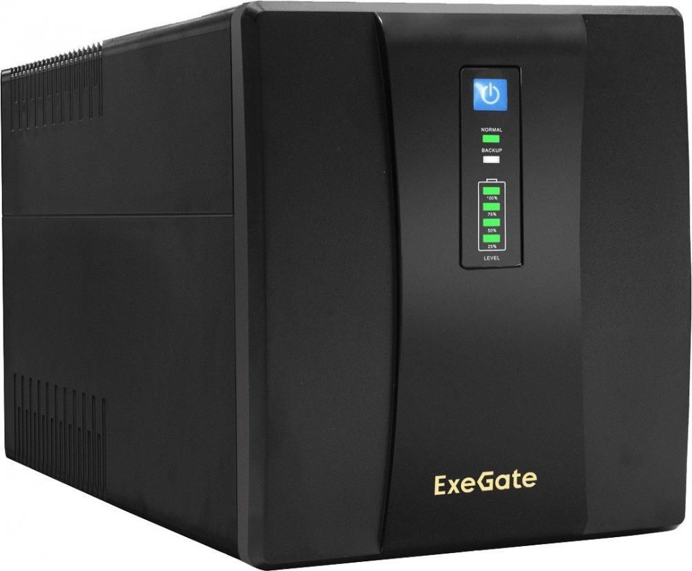 Источники бесперебойного питания ExeGate SpecialPro UNB-1500.LED.AVR.4SH EP285499RUS