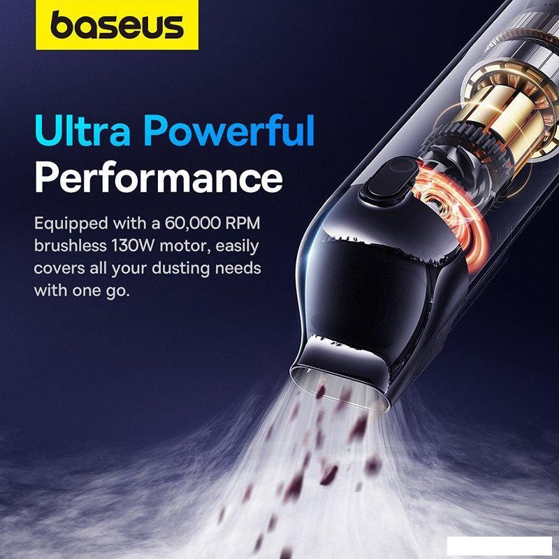 Автомобильный пылесос Baseus A5 Car Vacuum Cleaner C30459500111-00