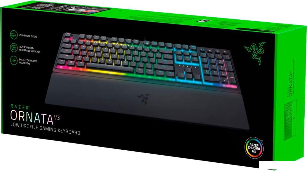 Клавиатура Razer Ornata V3 (нет кириллицы)