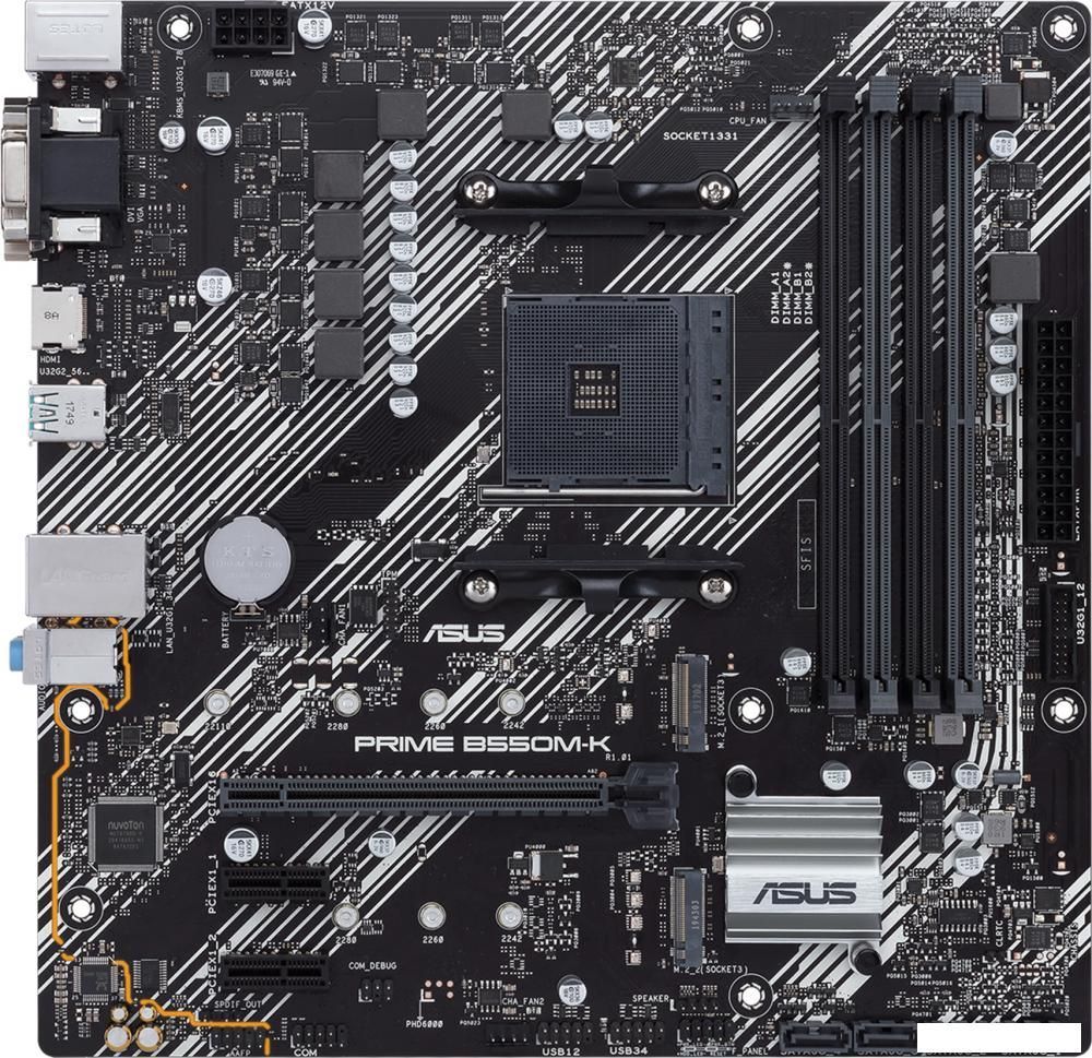 Материнская плата ASUS PRIME B550M-K