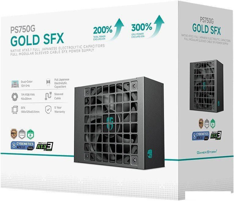 Блок питания DeepCool GamerStorm PS750G