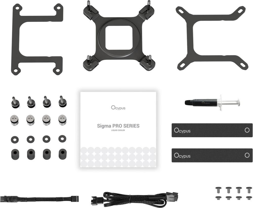 Система жидкостного охлаждения для процессора Ocypus Sigma L24 PRO BK Sigma-L24-BK2ANWL00P-GL