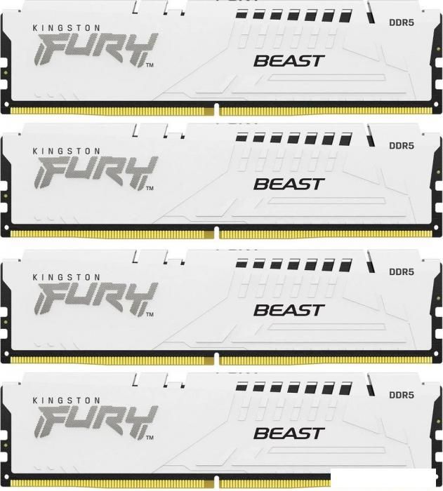 Оперативная память Kingston FURY Beast 4x32ГБ DDR5 5200 МГц KF552C40BWK4-128