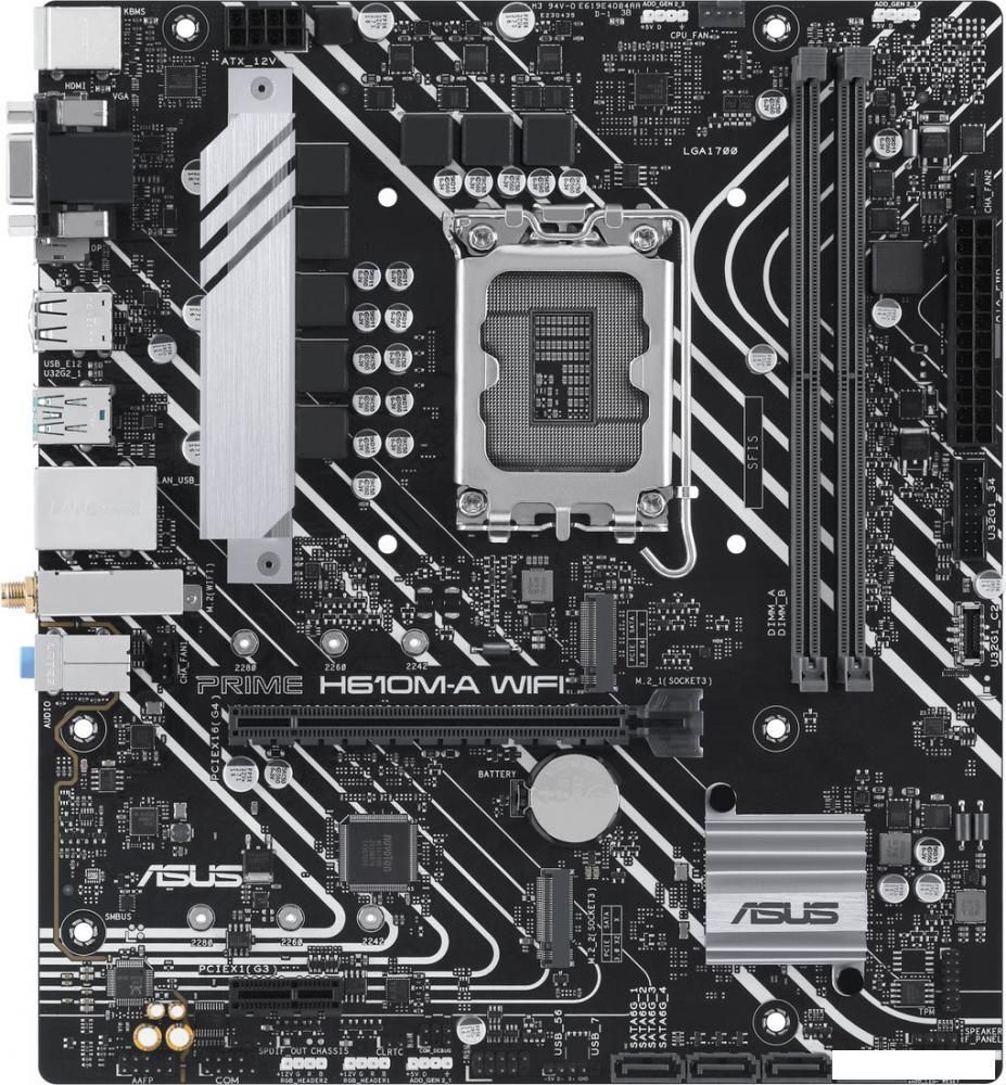 Материнская плата ASUS Prime H610M-A WiFi