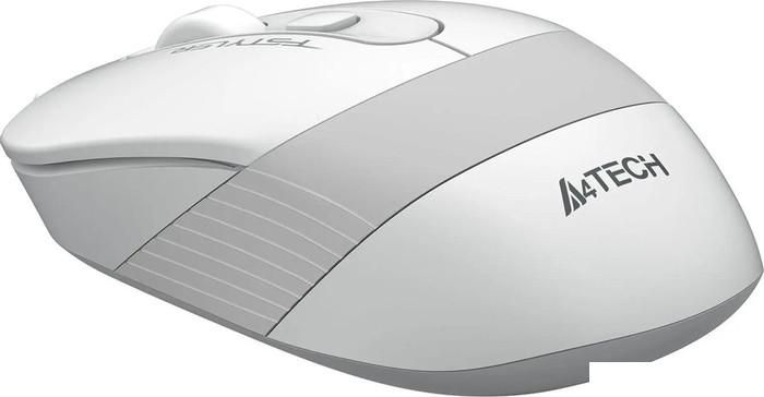 Мышь A4Tech Fstyler FM10S (серый/белый)