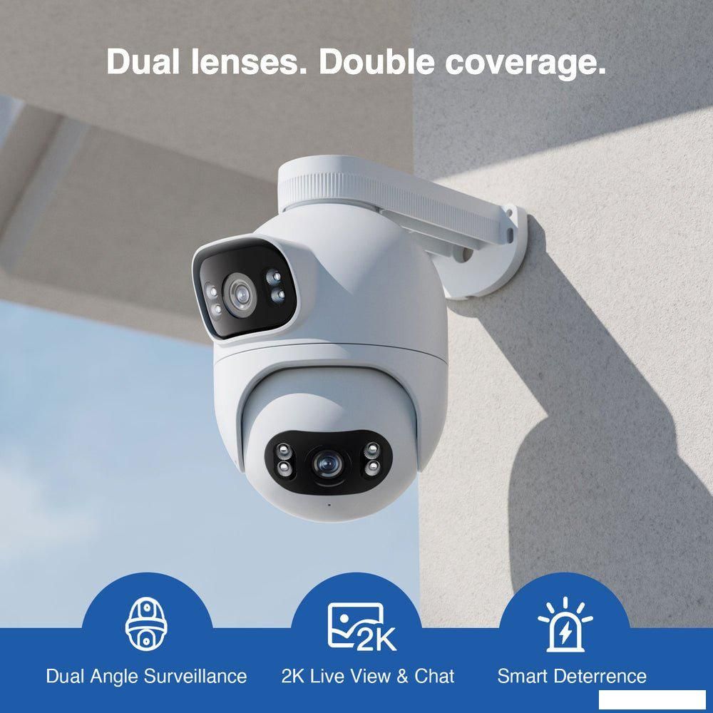 IP-камера Imilab EC6 Dual 2K+2K WiFi Plug-in Spotlight Camera (международная версия)