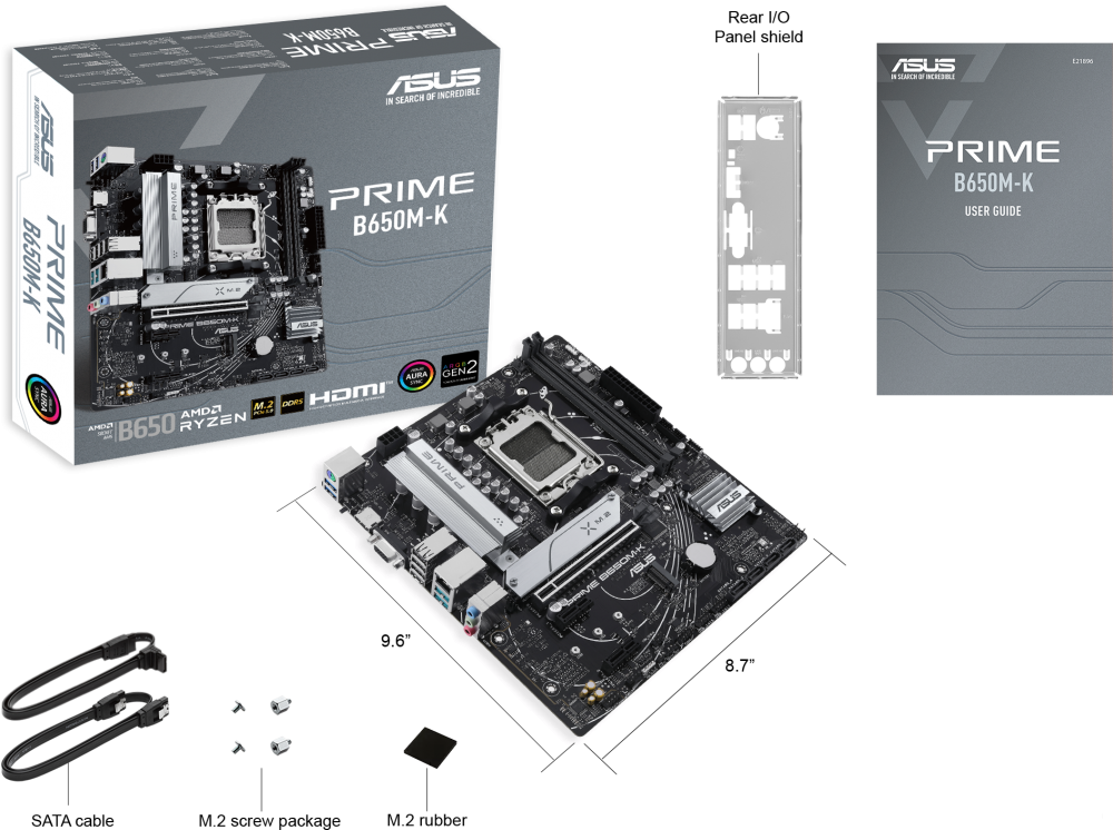 Материнская плата ASUS Prime B650M-K