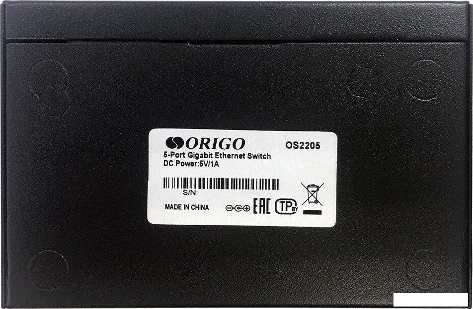 Неуправляемый коммутатор Origo OS2205/A2A
