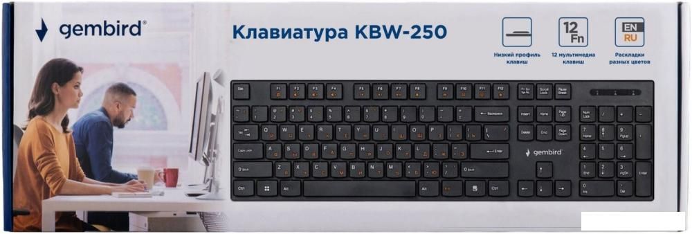 Клавиатура Gembird KBW-250