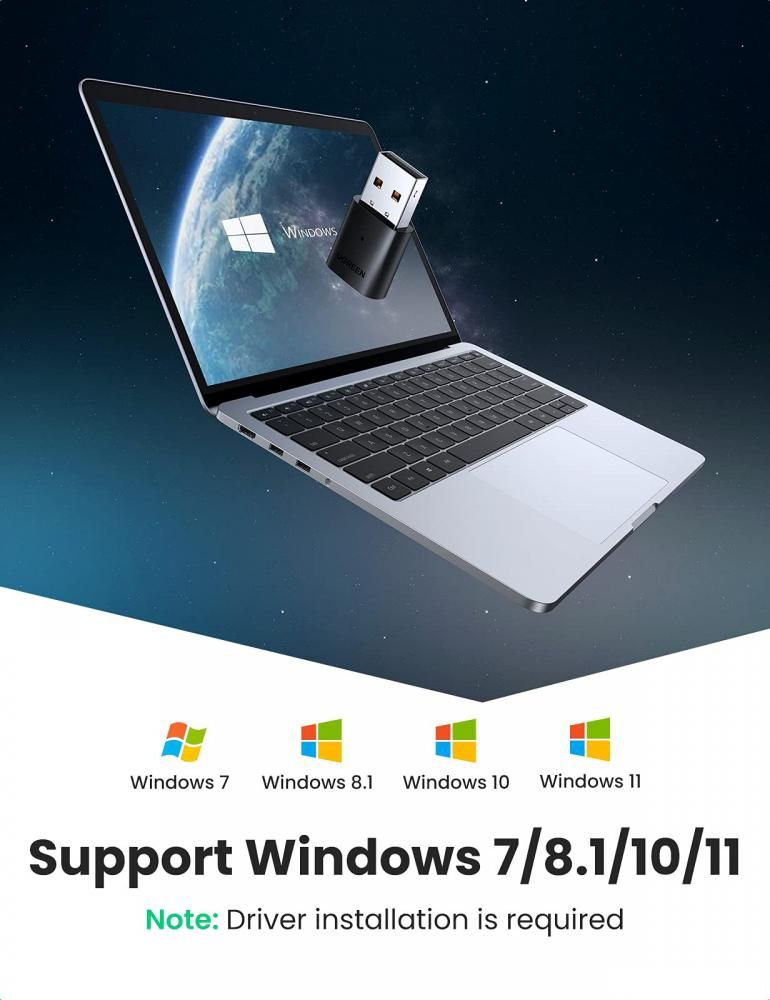 Bluetooth адаптер Ugreen CM390 80889