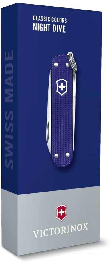 Мультитул Victorinox Classic Alox SD Colors (темно-синий)