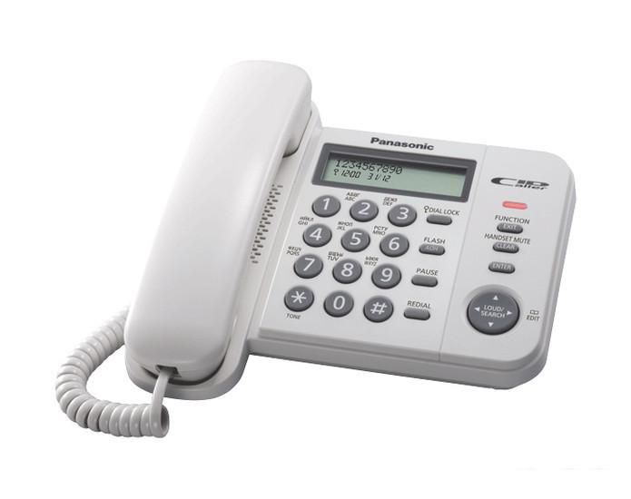 Проводной телефон Panasonic KX-TS2356RUB (черный)