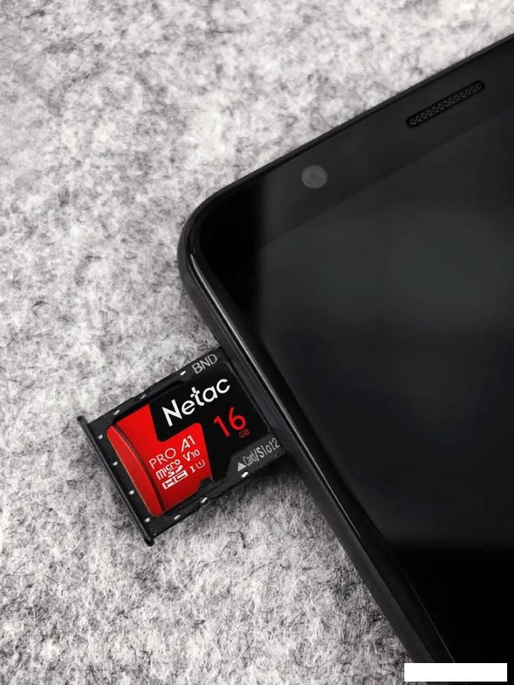 Карта памяти Netac P500 Extreme Pro 16GB NT02P500PRO-016G-R (с адаптером)