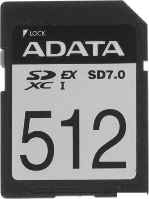 Карта памяти ADATA Premier Extreme SDXC SD 7.0 512GB ASD512GEX3L1-C