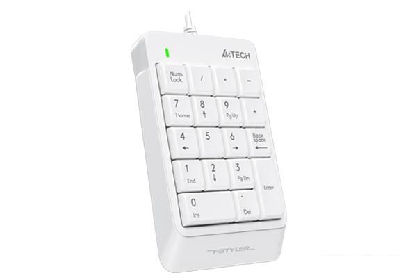 Цифровой блок A4Tech FK13P (белый)