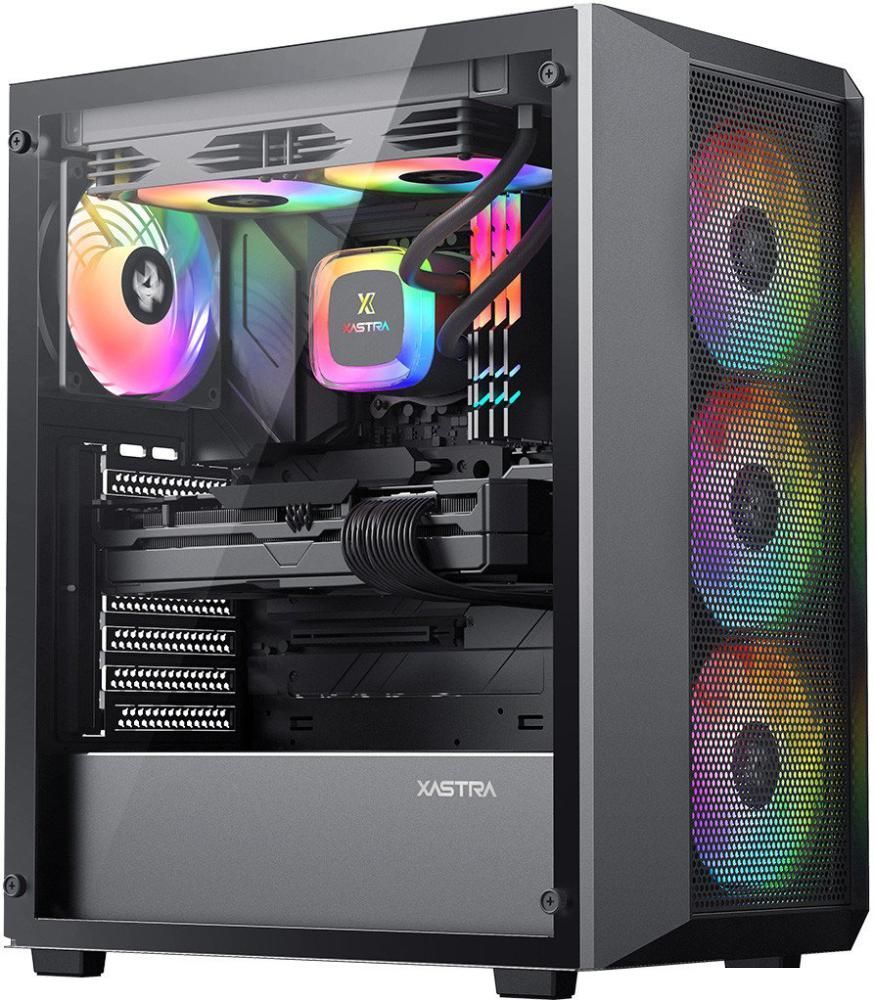 Корпус XASTRA A406 4ARGB (черный)