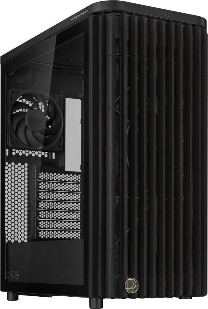 Корпус ASUS ProArt PA401 Wood Edition TG Panel (черный)