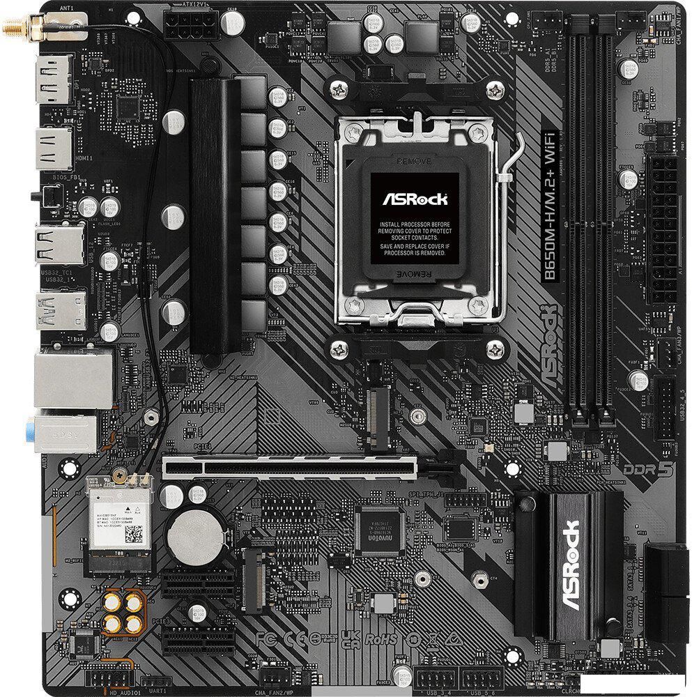Материнская плата ASRock B650M-H/M.2+ WiFi