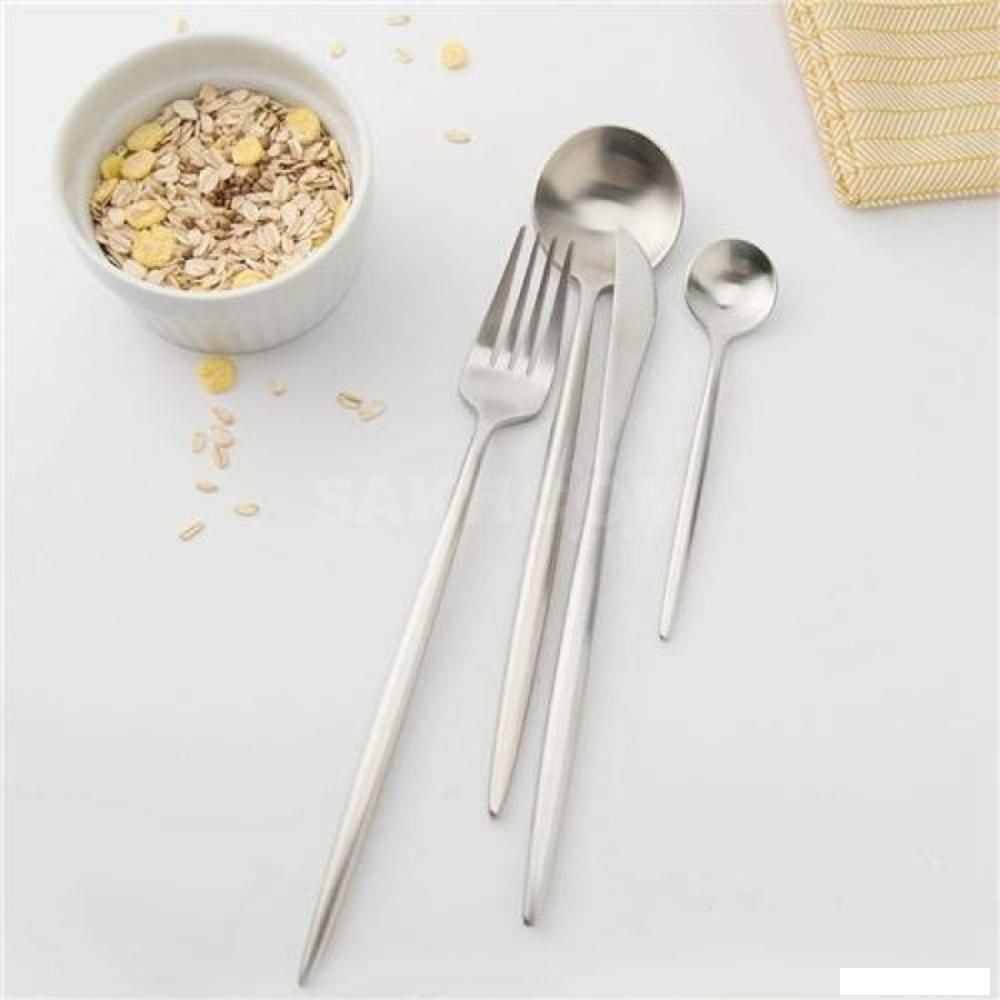 Набор столовых приборов Maison Maxx Stainless Steel Set (серебристый)