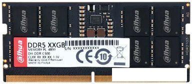 Оперативная память Dahua 16ГБ DDR5 SODIMM 4800 МГц DHI-DDR-C500S16G48