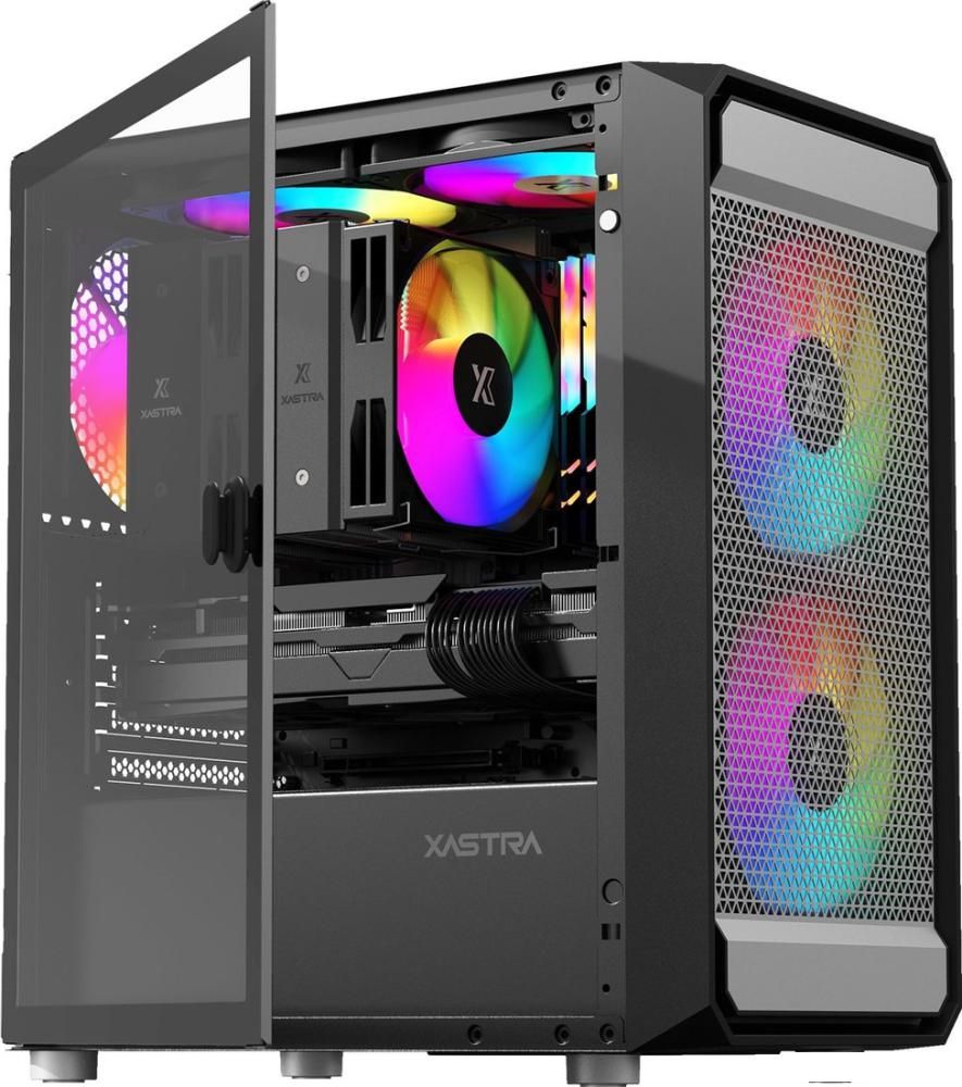 Корпус XASTRA A303M 3ARGB (черный)
