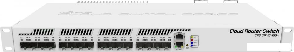 Управляемый коммутатор 3-го уровня Mikrotik CRS317-1G-16S+RM
