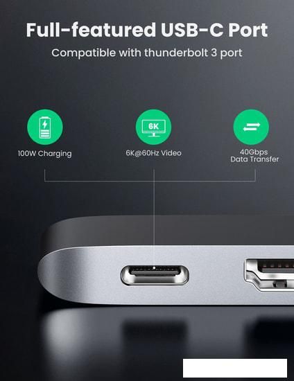 USB-хаб Ugreen CM251 60559