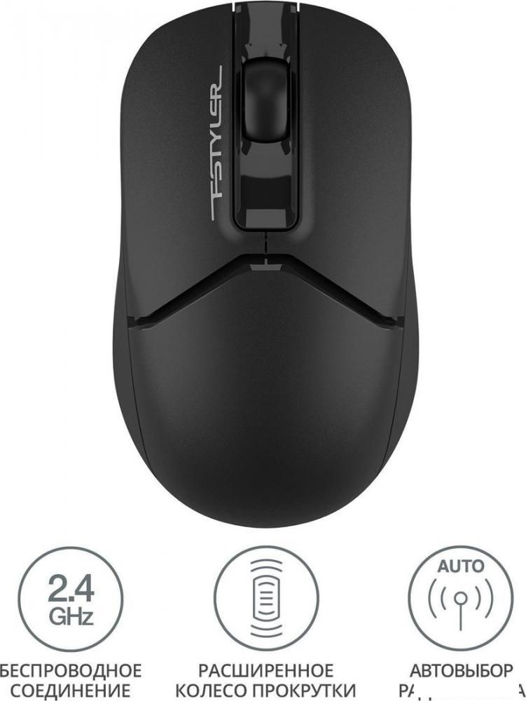 Мышь A4Tech Fstyler FG12 (черный)