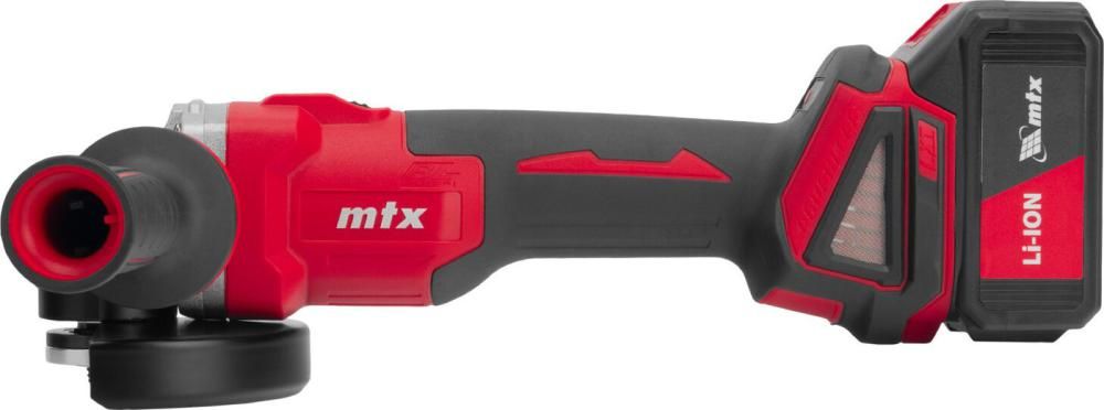Угловая шлифмашина MTX AGB-BL-20-125 (с 1-м АКБ)