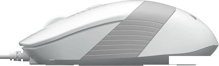 Мышь A4Tech Fstyler FM10S (серый/белый)