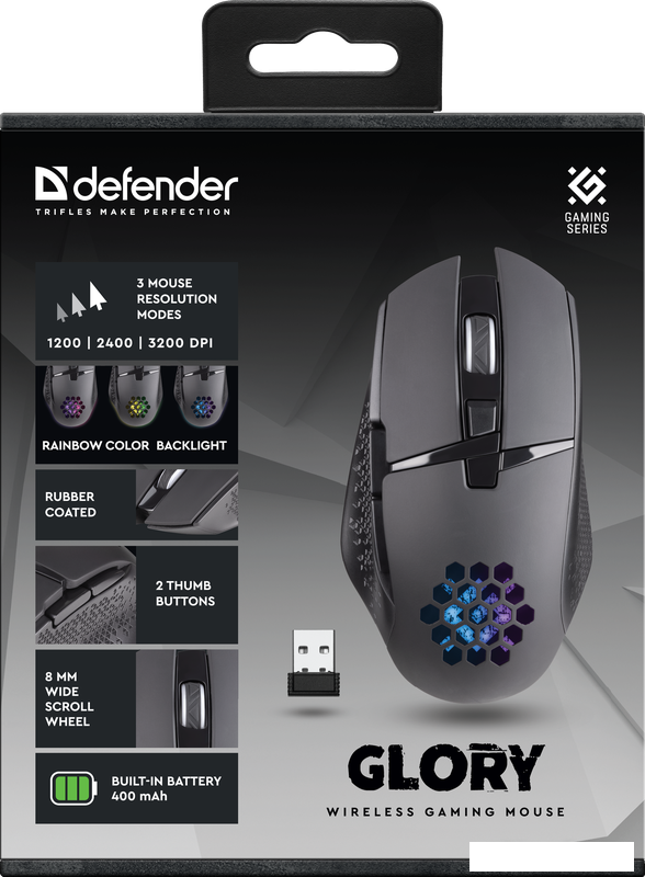 Игровая мышь Defender Glory GM-514 (черный)