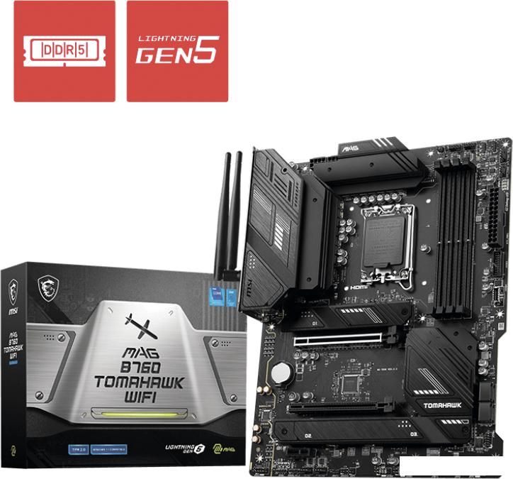 Материнская плата MSI MAG B760 Tomahawk WiFi