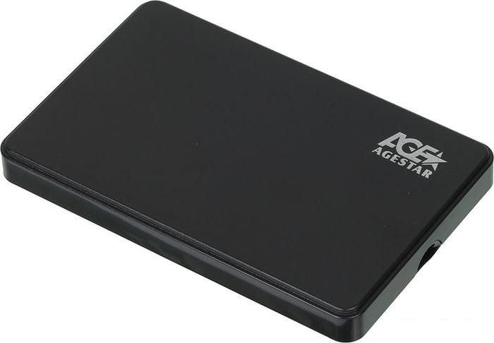 Бокс для накопителей 2.5" AgeStar 3UB2P2 (черный)