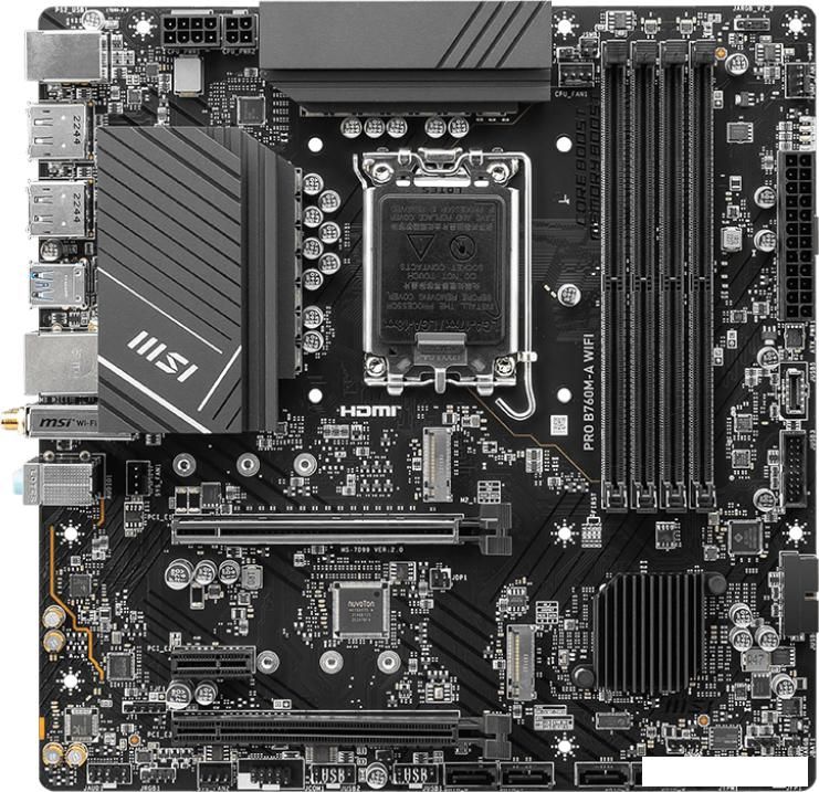 Материнская плата MSI Pro B760M-A WiFi