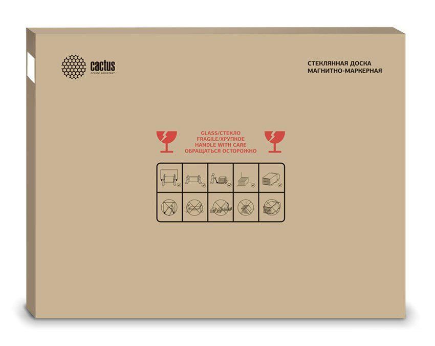 Магнитно-маркерная доска CACTUS CS-GBD-90x120-UWT