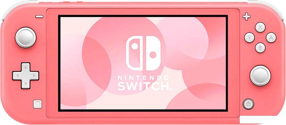 Игровая приставка Nintendo Switch Lite (розовый)