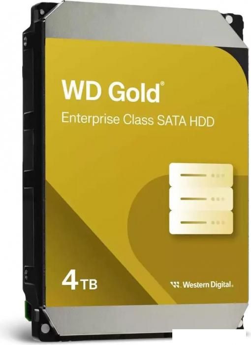 Жесткий диск WD Gold 4TB WD4004FRYZ