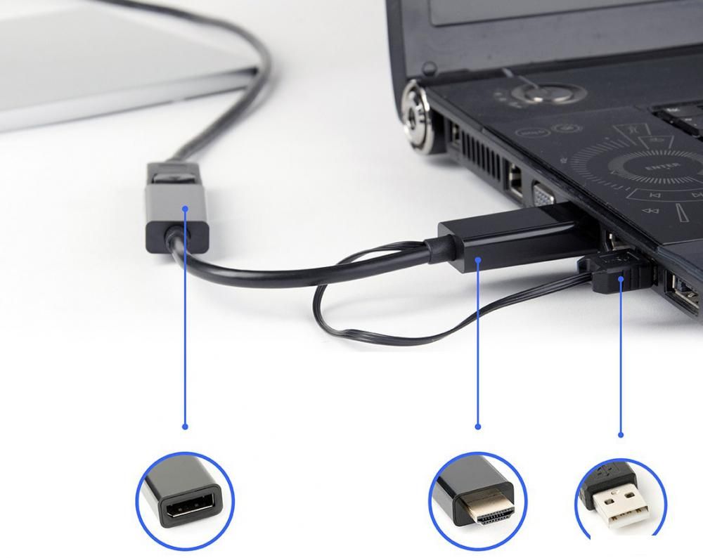 Адаптер Cablexpert DSC-HDMI-DP