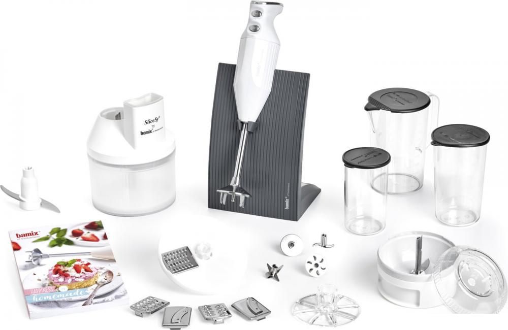 Погружной блендер Bamix Baking M200 (белый)