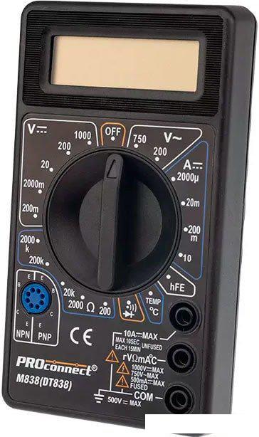 Мультиметр PROconnect M838