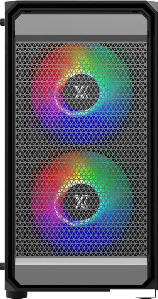 Корпус XASTRA A303M 3FRGB (черный)