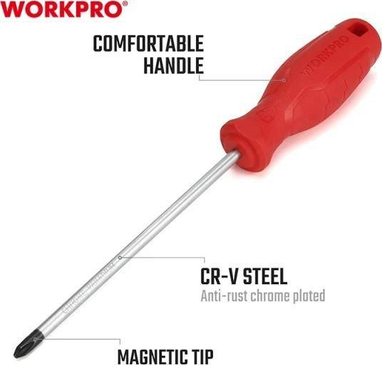 Отвертка Workpro WP221009