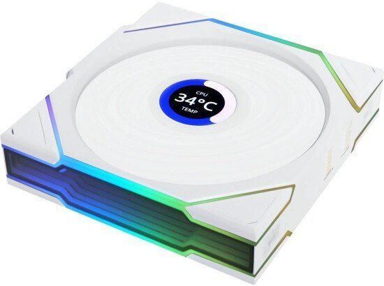 Вентилятор для корпуса Lian Li Uni Fan TL 120 Wireless Reverse 12RTLLCD1W1W G99.12RTLLCD1W1W.R0