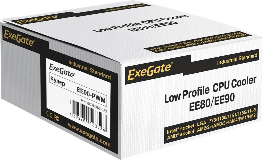 Кулер для процессора ExeGate EE90-PWM EX286150RUS