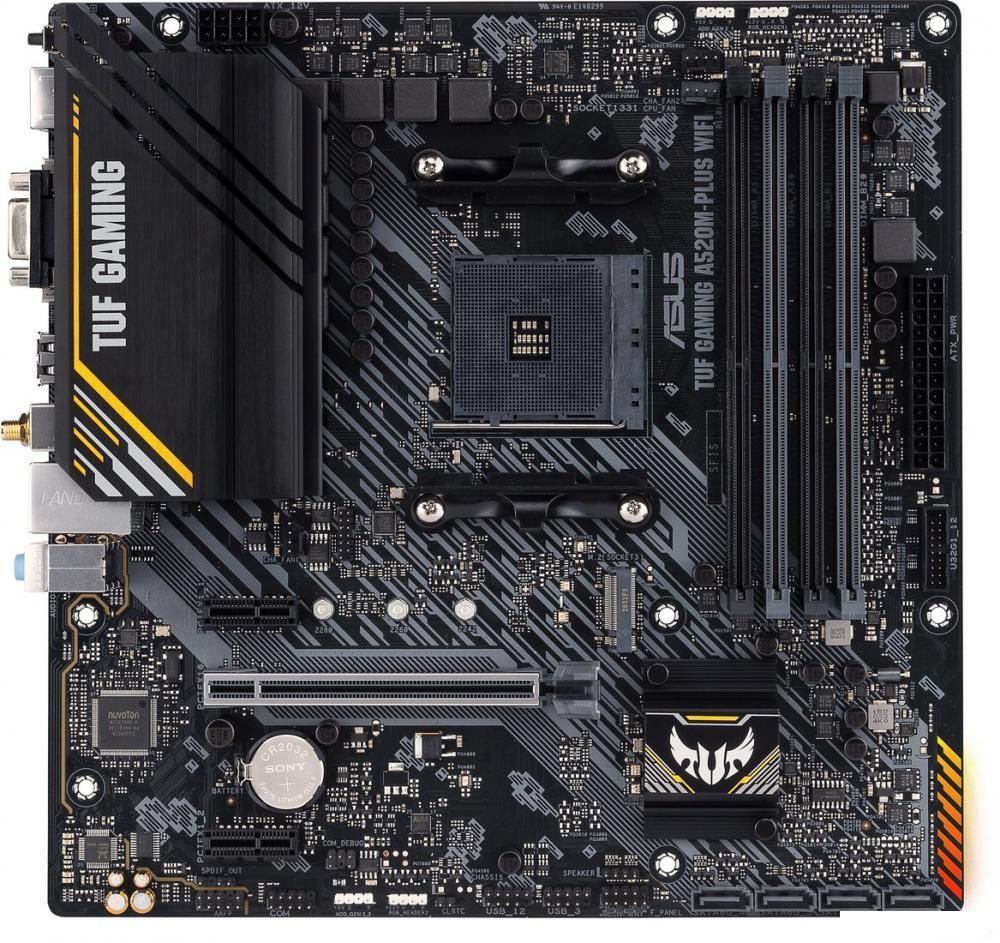 Материнская плата ASUS TUF Gaming A520M-Plus WiFi
