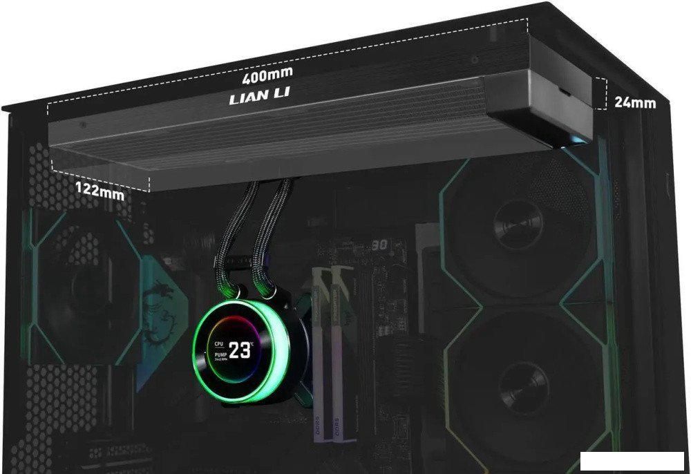 Система жидкостного охлаждения для процессора Lian Li Hydroshift II LCD-C 360N GHS2LCD36B G89.GHS2LCD36B.R0